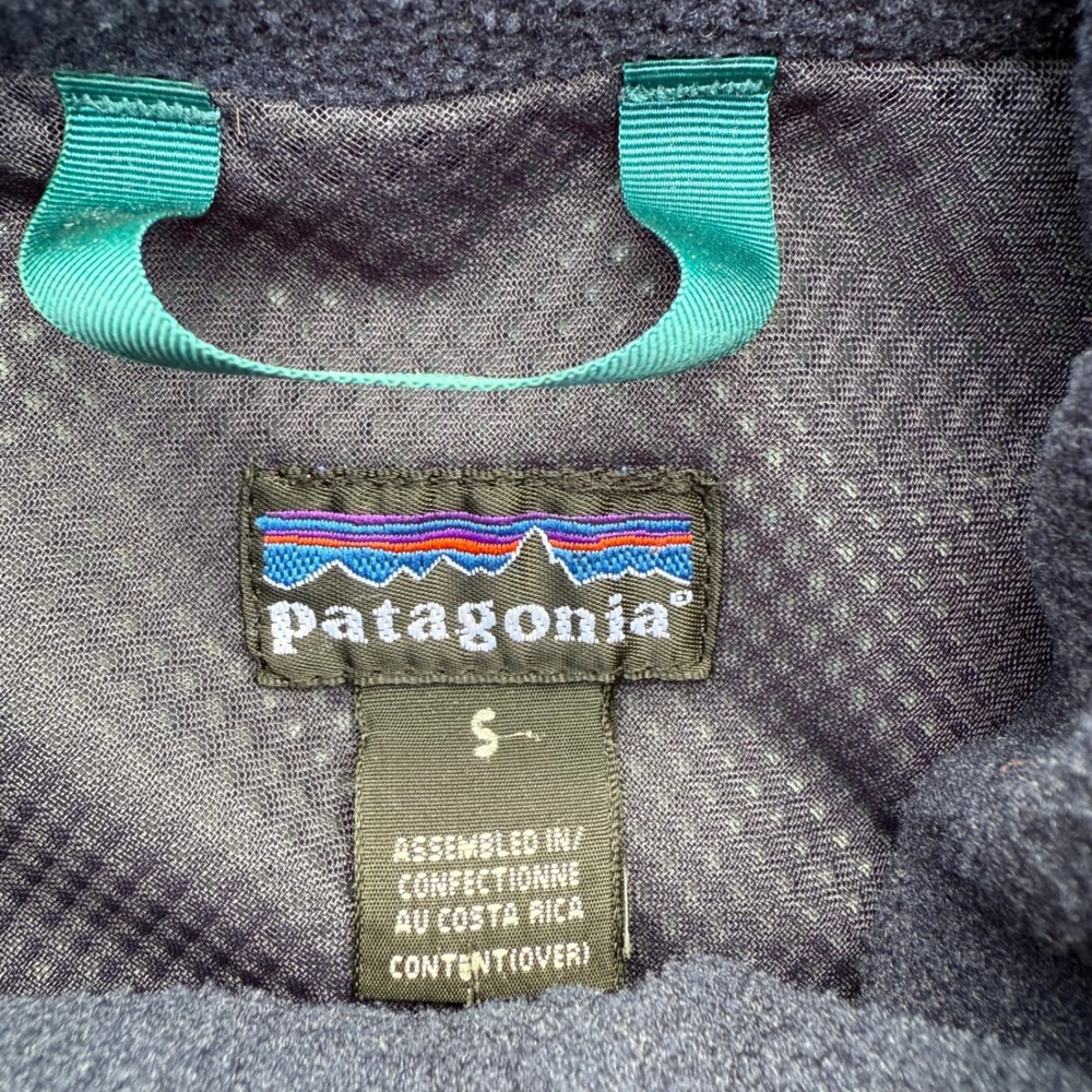 Vintage Patagonia Men's‎ Glade Runner Jacket Style 83122 Teal Blue Hooded Size S - Picture 13 of 14